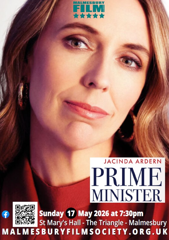 Malmesbury Film Society - Jacinda Ardern Prime Minister